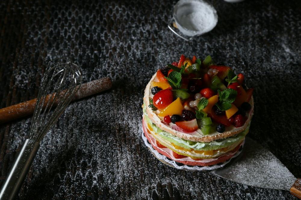 China Hotel Guangzhou - Subway Direct To Pazhou Exhibition Center, Free Shuttle During Canton Fair & Exhibitor Registration Counter Dış mekan fotoğraf A fruit salad cake