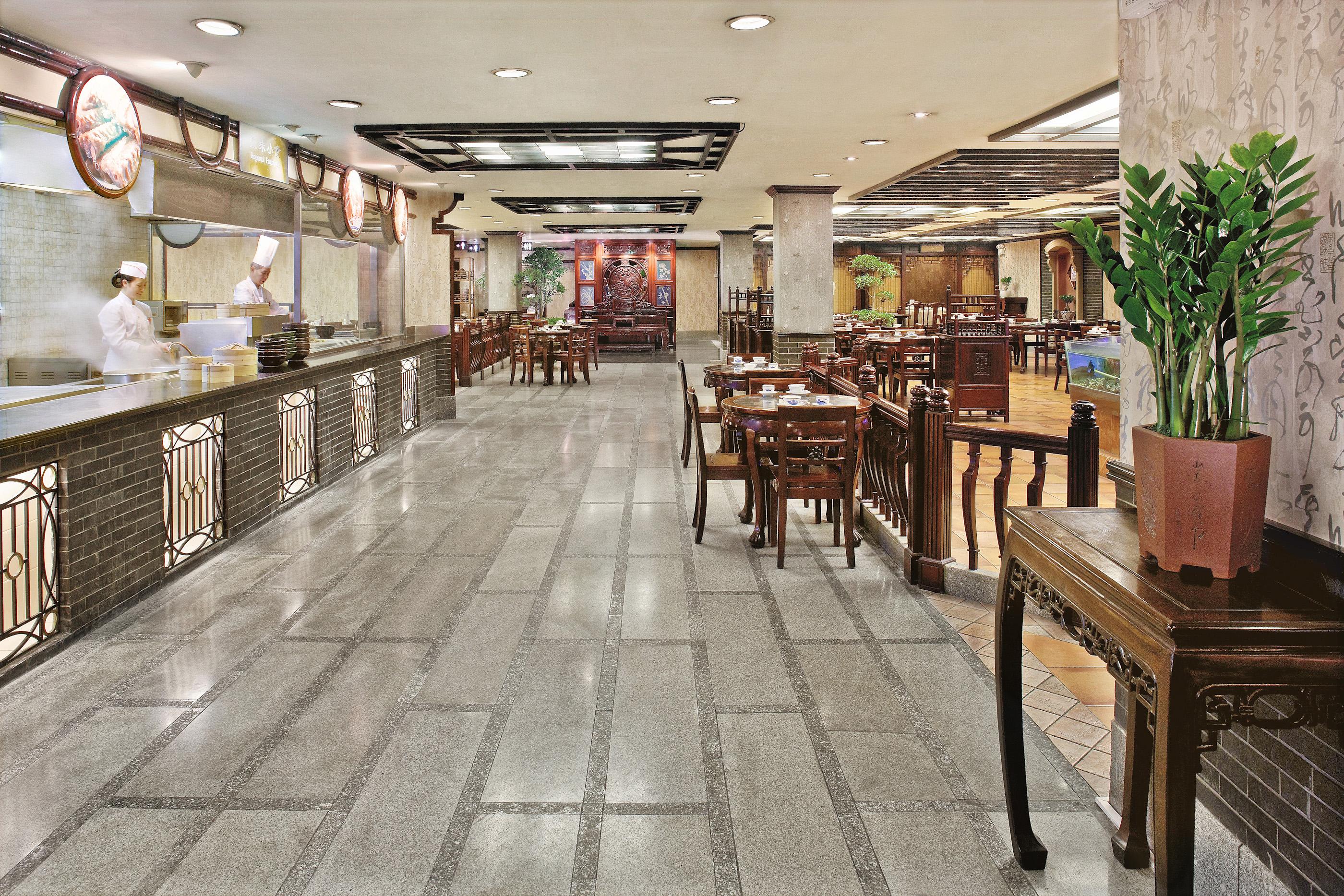 China Hotel Guangzhou - Subway Direct To Pazhou Exhibition Center, Free Shuttle During Canton Fair & Exhibitor Registration Counter Dış mekan fotoğraf Interior of a restaurant
