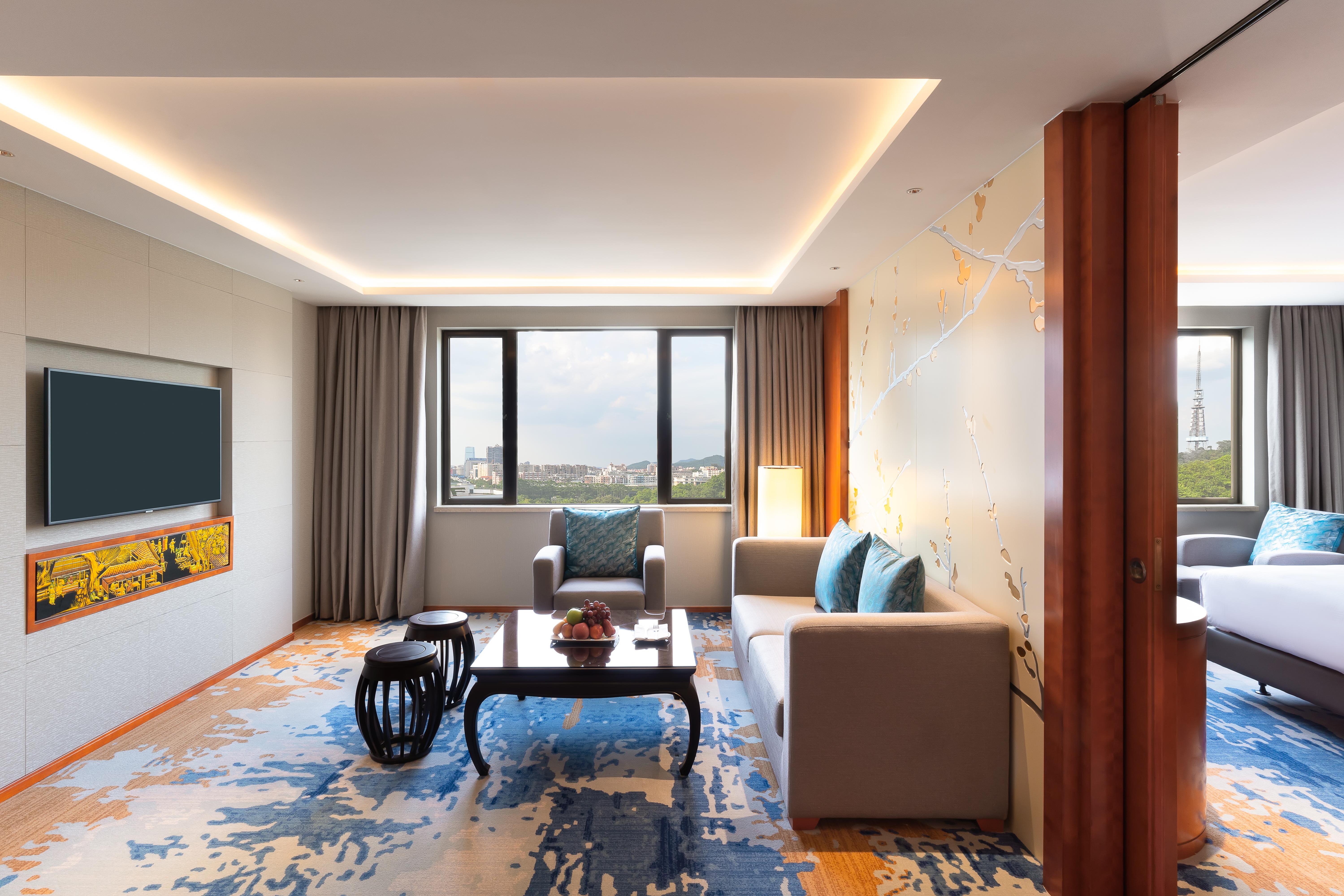China Hotel Guangzhou - Subway Direct To Pazhou Exhibition Center, Free Shuttle During Canton Fair & Exhibitor Registration Counter Dış mekan fotoğraf Suite